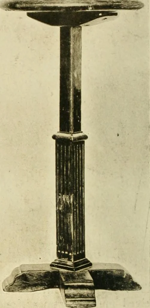 An illustration from Furniture of the Pilgrim century, 1620-1720, including colonial utensils and hardware, 1910, leaf 470