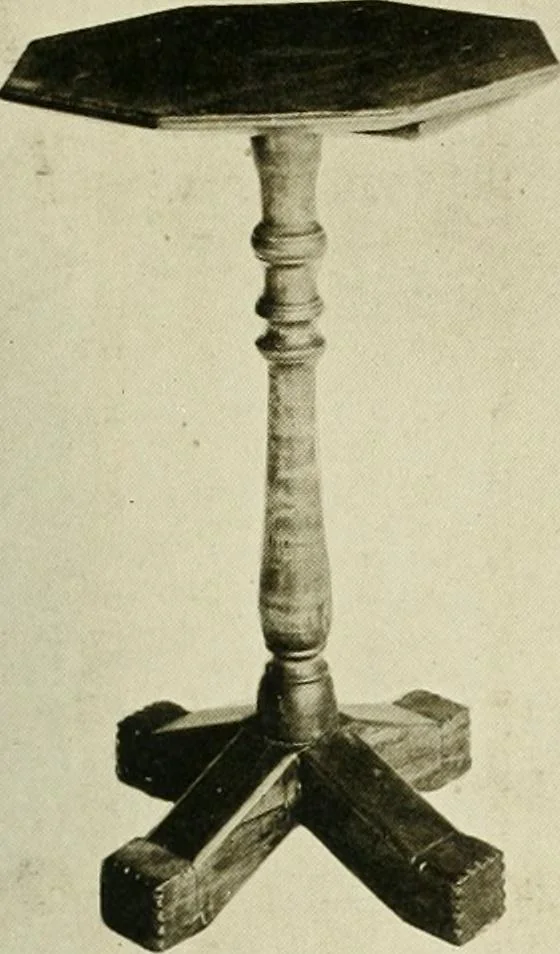 An illustration from Furniture of the Pilgrim century, 1620-1720, including colonial utensils and hardware, 1910, leaf 479