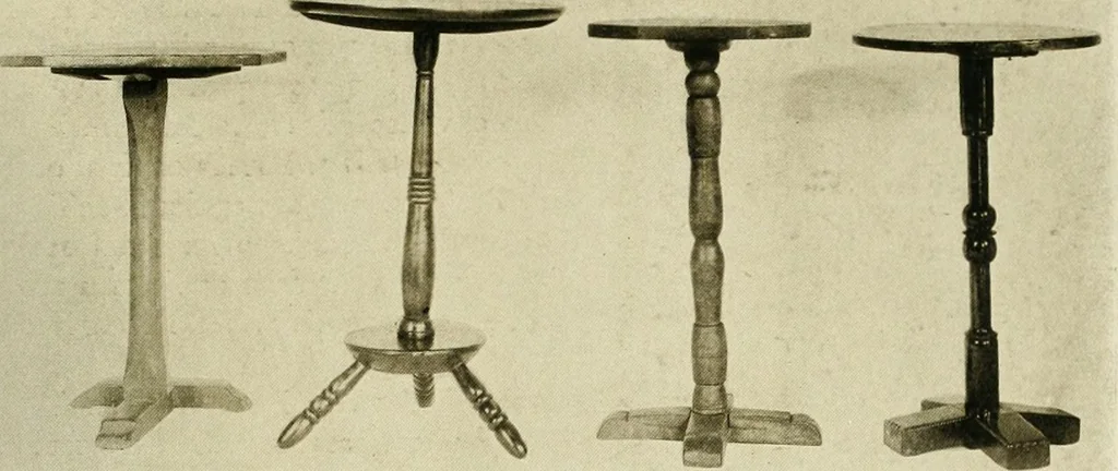 An illustration from Furniture of the Pilgrim century, 1620-1720, including colonial utensils and hardware, 1910, leaf 485