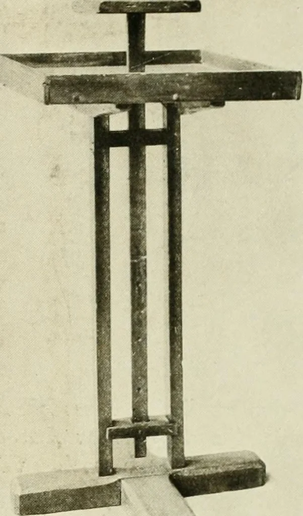 An illustration from Furniture of the Pilgrim century, 1620-1720, including colonial utensils and hardware, 1910, leaf 487
