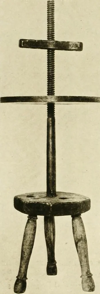 An illustration from Furniture of the Pilgrim century, 1620-1720, including colonial utensils and hardware, 1910, leaf 488