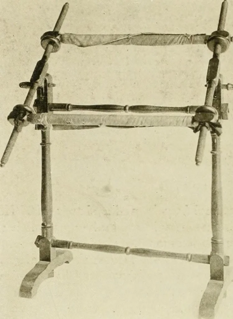 An illustration from Furniture of the Pilgrim century, 1620-1720, including colonial utensils and hardware, 1910, leaf 494