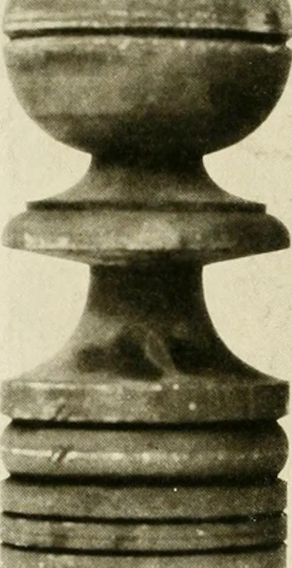 An illustration from Furniture of the Pilgrim century, 1620-1720, including colonial utensils and hardware, 1910, leaf 502