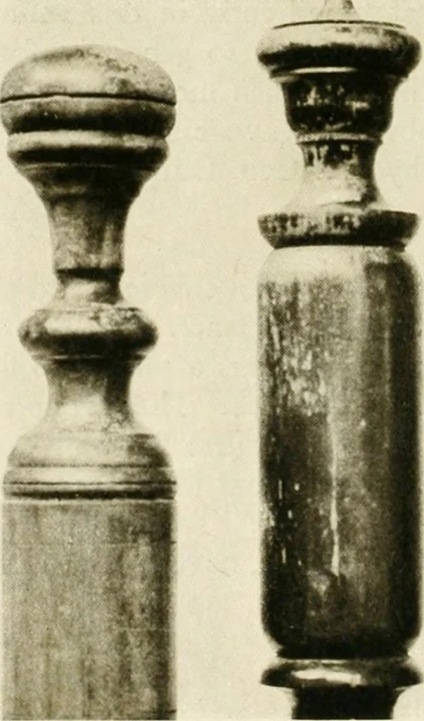 An illustration from Furniture of the Pilgrim century, 1620-1720, including colonial utensils and hardware, 1910, leaf 502