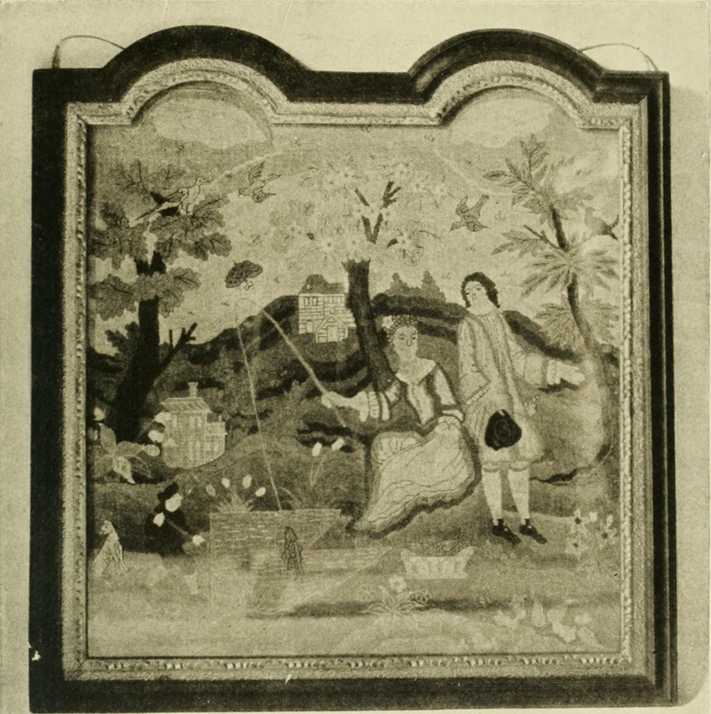 An illustration from Furniture of the Pilgrim century, 1620-1720, including colonial utensils and hardware, 1910, leaf 513