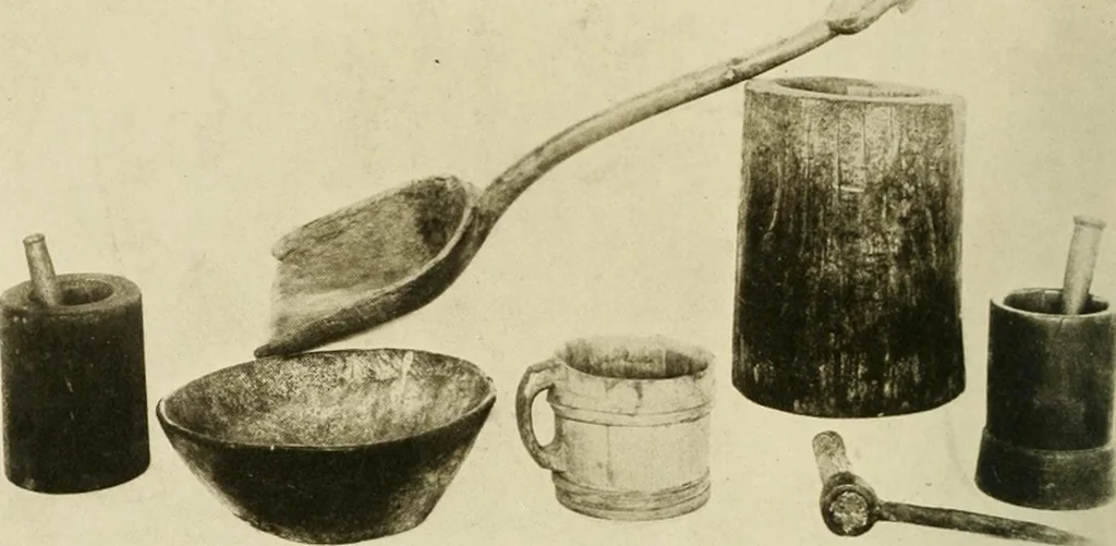 An illustration from Furniture of the Pilgrim century, 1620-1720, including colonial utensils and hardware, 1910, leaf 550