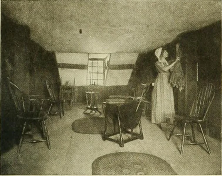 An illustration from Furniture of the Pilgrim century, 1620-1720, including colonial utensils and hardware, 1910, leaf 553