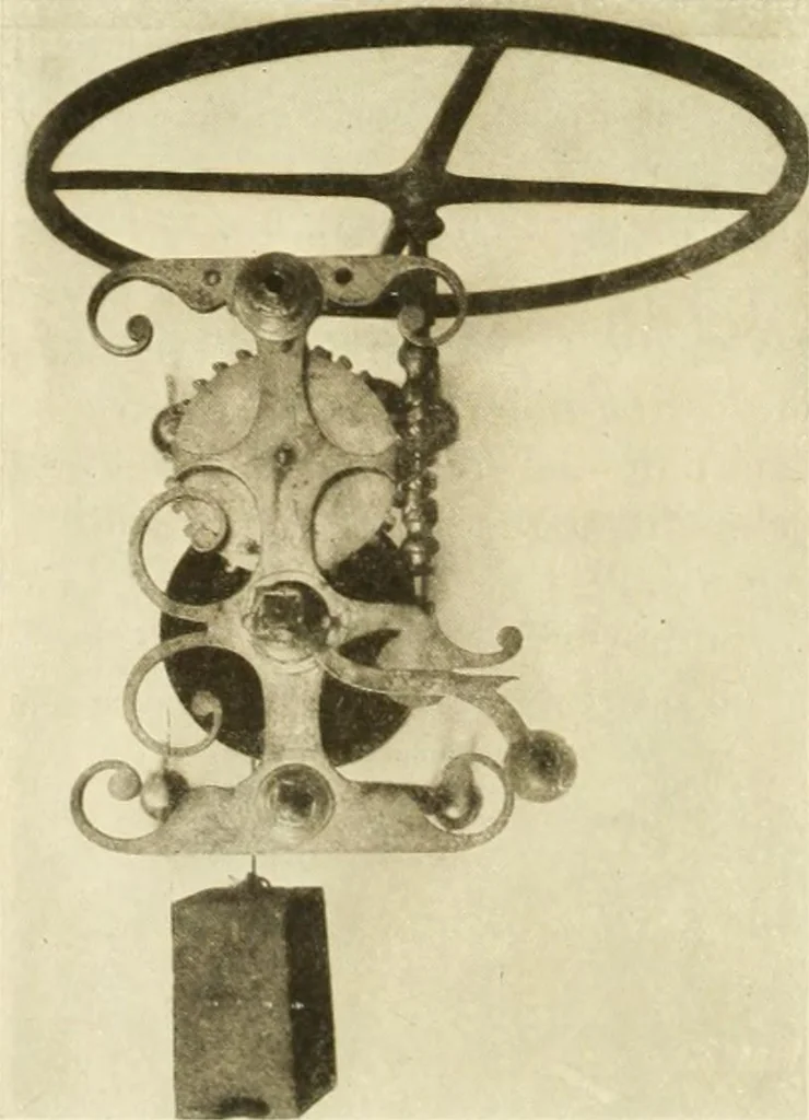 An illustration from Furniture of the Pilgrim century, 1620-1720, including colonial utensils and hardware, 1910, leaf 554