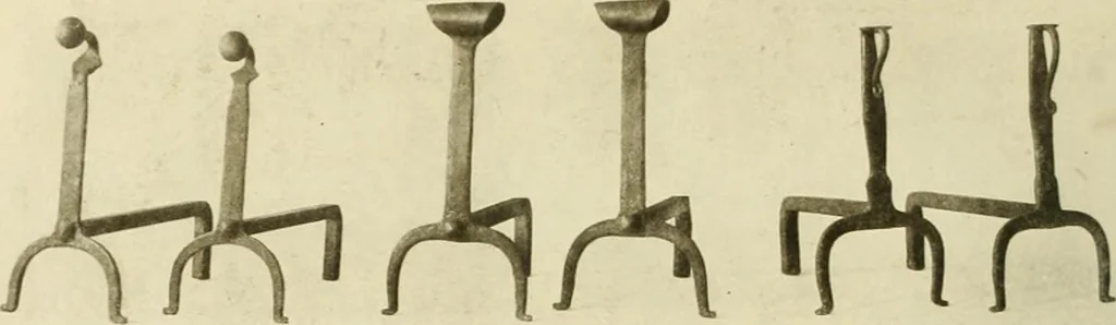An illustration from Furniture of the Pilgrim century, 1620-1720, including colonial utensils and hardware, 1910, leaf 564
