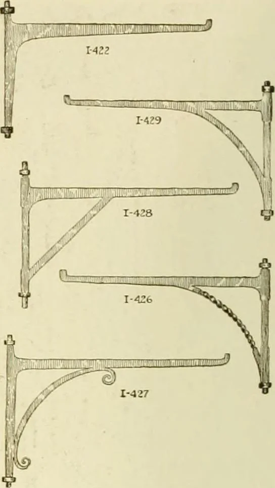 An illustration from Furniture of the Pilgrim century, 1620-1720, including colonial utensils and hardware, 1910, leaf 566