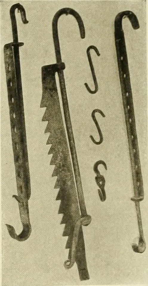 An illustration from Furniture of the Pilgrim century, 1620-1720, including colonial utensils and hardware, 1910, leaf 569