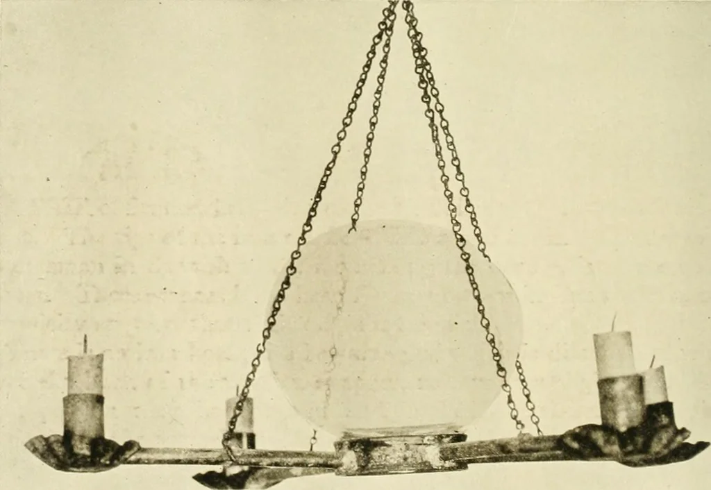 An illustration from Furniture of the Pilgrim century, 1620-1720, including colonial utensils and hardware, 1910, leaf 574