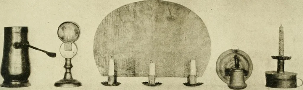 An illustration from Furniture of the Pilgrim century, 1620-1720, including colonial utensils and hardware, 1910, leaf 575