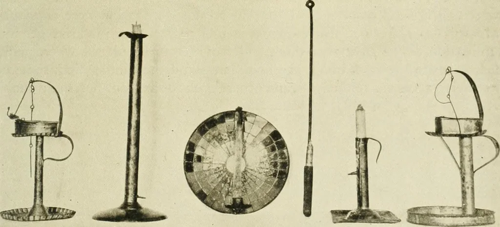 An illustration from Furniture of the Pilgrim century, 1620-1720, including colonial utensils and hardware, 1910, leaf 579