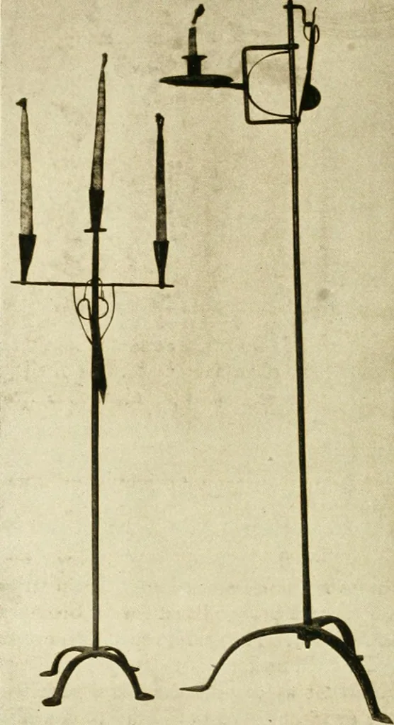 An illustration from Furniture of the Pilgrim century, 1620-1720, including colonial utensils and hardware, 1910, leaf 584