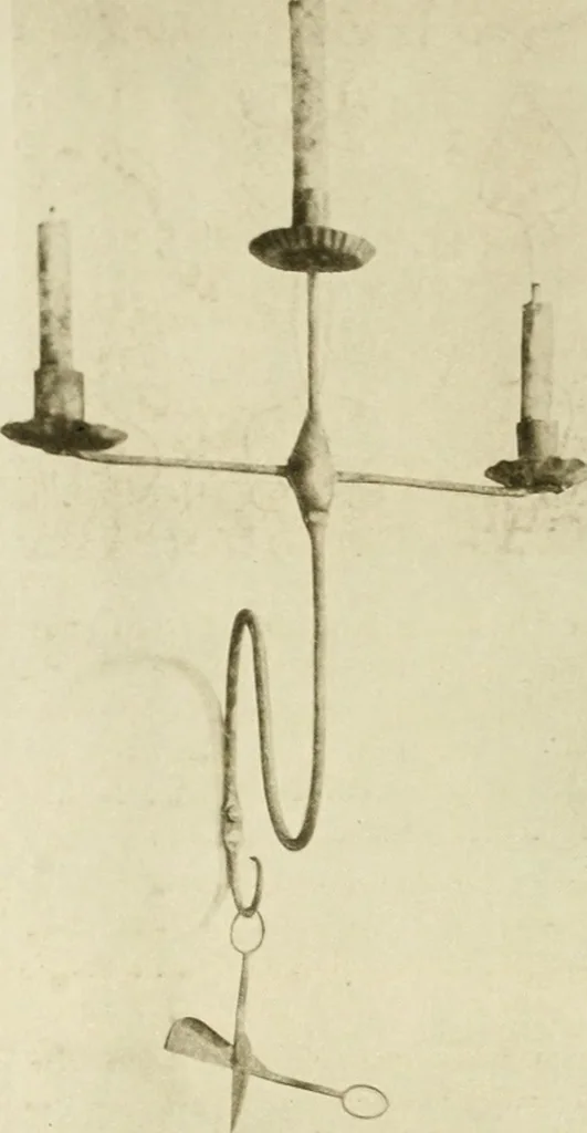 An illustration from Furniture of the Pilgrim century, 1620-1720, including colonial utensils and hardware, 1910, leaf 588