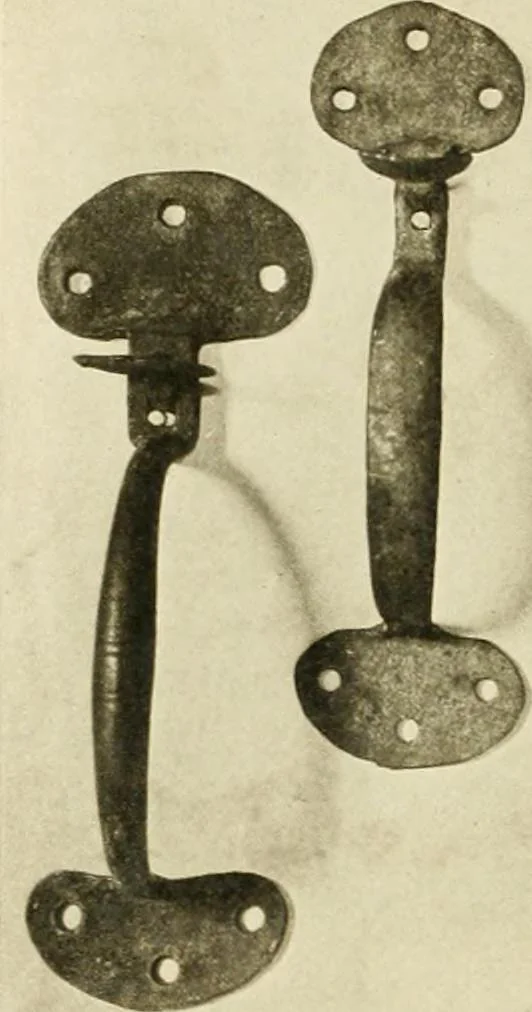 An illustration from Furniture of the Pilgrim century, 1620-1720, including colonial utensils and hardware, 1910, leaf 592