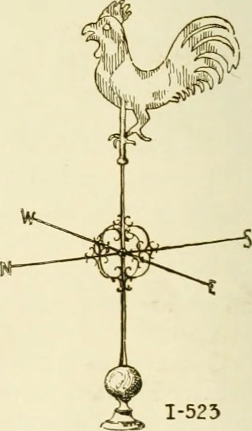 An illustration from Furniture of the Pilgrim century, 1620-1720, including colonial utensils and hardware, 1910, leaf 596