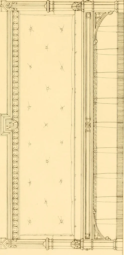 An illustration from Furniture with candelabra and interior decoration, 1838, leaf 117