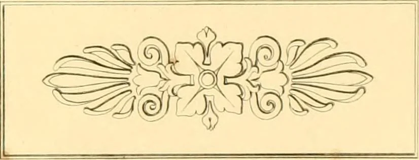 An illustration from Furniture with candelabra and interior decoration, 1838, leaf 15