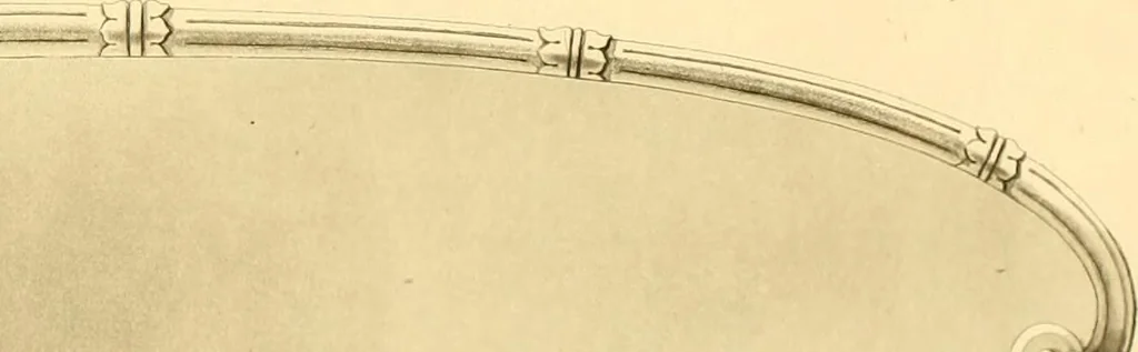 An illustration from Furniture with candelabra and interior decoration, 1838, leaf 23