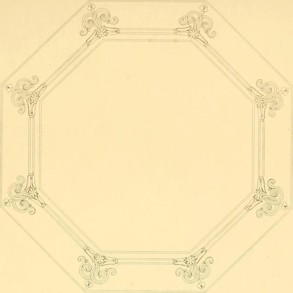 An illustration from Furniture with candelabra and interior decoration, 1838, leaf 29