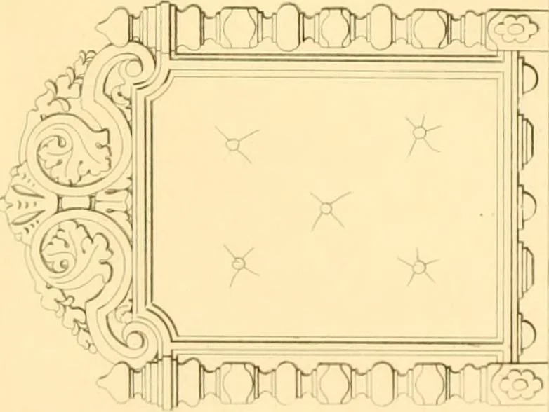 An illustration from Furniture with candelabra and interior decoration, 1838, leaf 81