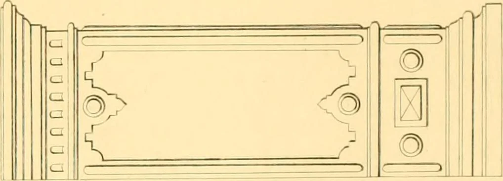 An illustration from Furniture with candelabra and interior decoration, 1838, leaf 99