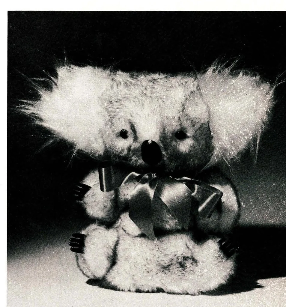 An illustration from You Can Make Furry Novelties, 1971, leaf 2