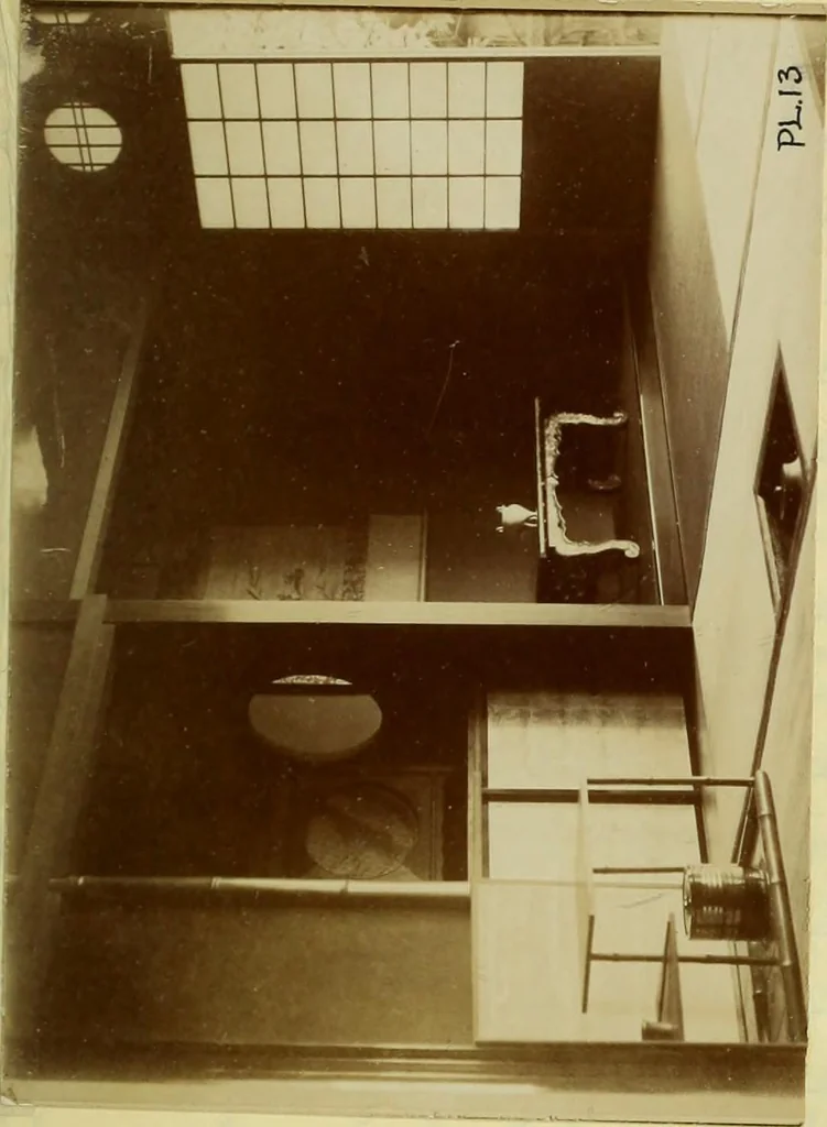 An illustration from Future development of Japanese dwelling houses, 1905, leaf 91