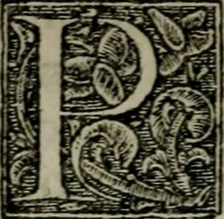 An illustration from Fvndamentvm firvm, cvi tvto fidelis qvivis inniti potest, hoc praesertim difficili seculo, quo dissidijs doctorumq́; auduersarijs scriptis omnia conturbata sunt, positum ad institutionem & consolationem simplicium, per Heinrychum Bullingerum Tigurinae ecclesiae ministrum. In hoc libro respondetur etiam breuiter & simpliciter libro D. Ioannis Brentii, nuper contra D. Petrum Martyrem & Heinrychum Bullingerum, De Maiestate Domini nostri Iesu Christi ad dexterm Dei Patris, edito.., 1563, leaf 99