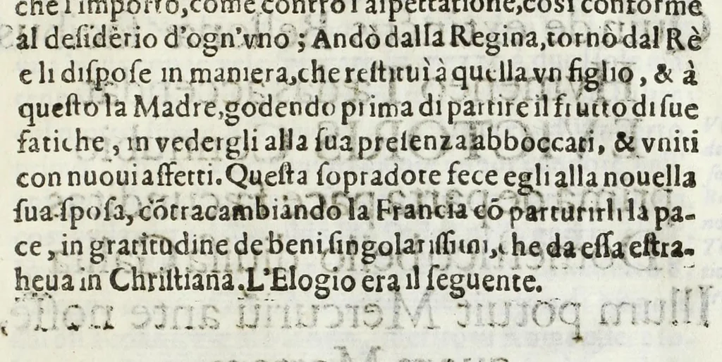 An illustration from Fvnerale fatto nel Dvomo di Torino alla gloriosa memoria dell'invittissimo, e potentissimo prencipe Vittorio Amedeo : duca di Sauoia, prencipe di Piemonte, rè di Cipri, &c. : dalle Altezze Reali di madama Christiana di Francia sva moglie, e del serenissimo dvca Francesco Giacinto sva primogenito, alli 18. di decembre M.DC.XXXVII, 1638, leaf 89