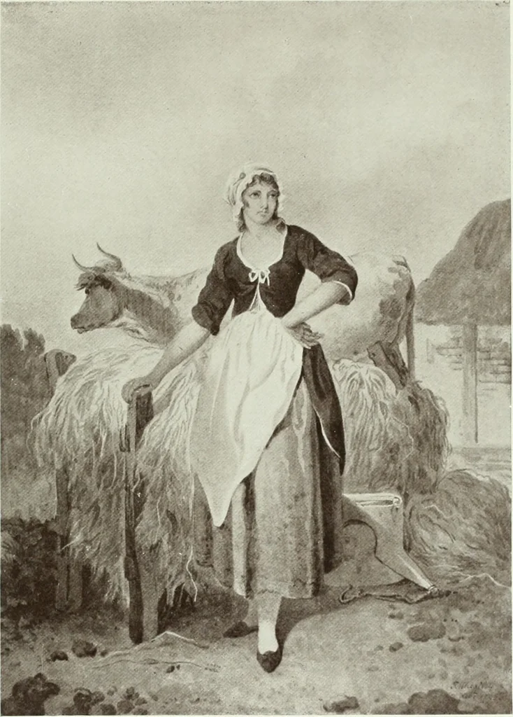 An illustration from F. Wheatley, R. A., his life and works, with a catalogue of his engraved pictures, 1910, leaf 102