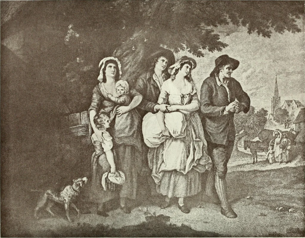 An illustration from F. Wheatley, R. A., his life and works, with a catalogue of his engraved pictures, 1910, leaf 113