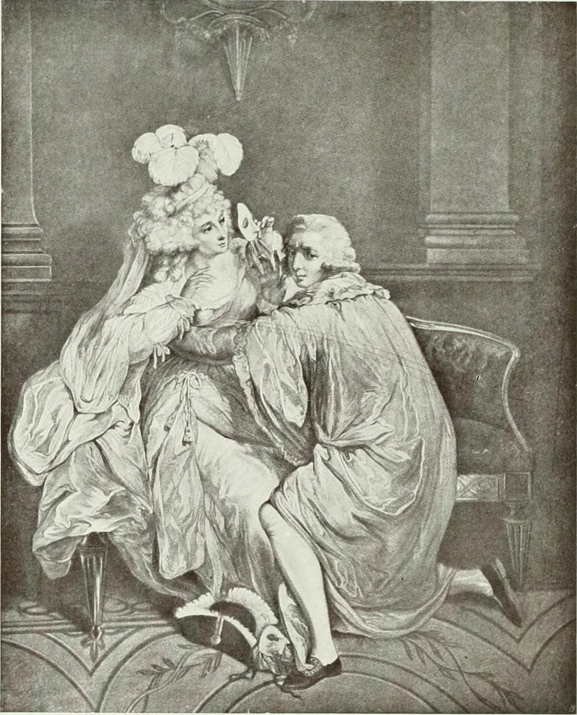 An illustration from F. Wheatley, R. A., his life and works, with a catalogue of his engraved pictures, 1910, leaf 114