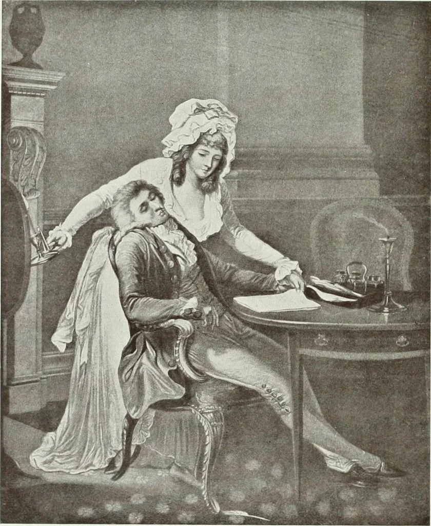 An illustration from F. Wheatley, R. A., his life and works, with a catalogue of his engraved pictures, 1910, leaf 114