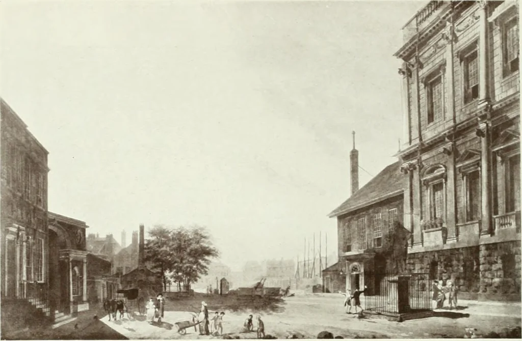 An illustration from F. Wheatley, R. A., his life and works, with a catalogue of his engraved pictures, 1910, leaf 115