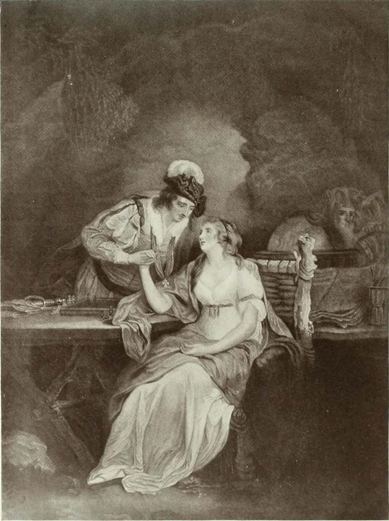 An illustration from F. Wheatley, R. A., his life and works, with a catalogue of his engraved pictures, 1910, leaf 116