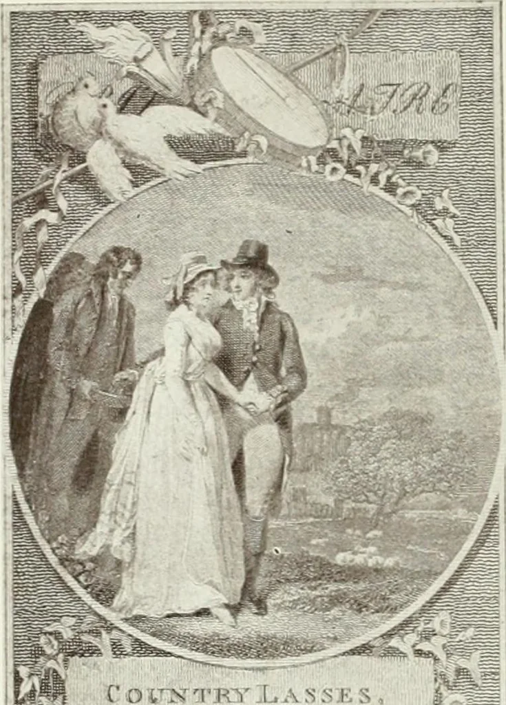 An illustration from F. Wheatley, R. A., his life and works, with a catalogue of his engraved pictures, 1910, leaf 117