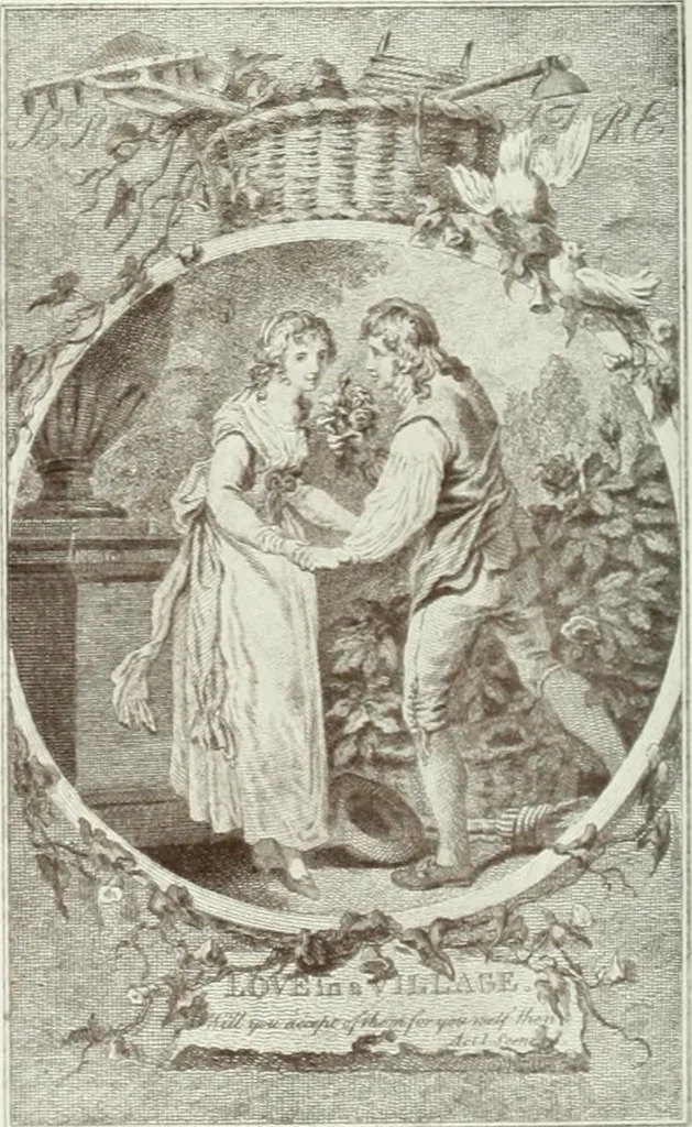 An illustration from F. Wheatley, R. A., his life and works, with a catalogue of his engraved pictures, 1910, leaf 117