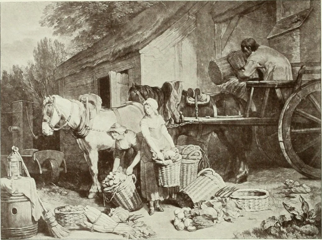 An illustration from F. Wheatley, R. A., his life and works, with a catalogue of his engraved pictures, 1910, leaf 119