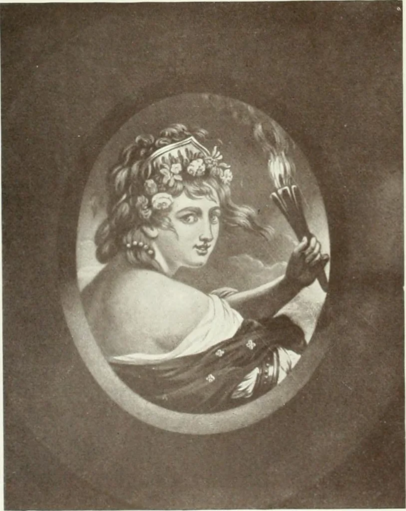 An illustration from F. Wheatley, R. A., his life and works, with a catalogue of his engraved pictures, 1910, leaf 119