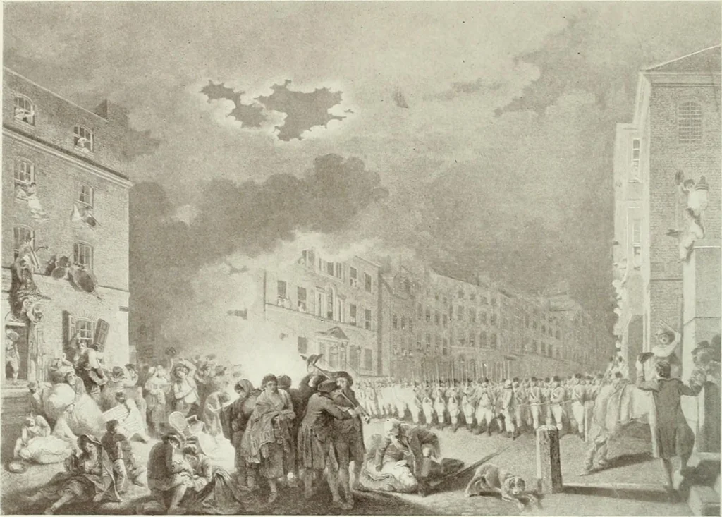 An illustration from F. Wheatley, R. A., his life and works, with a catalogue of his engraved pictures, 1910, leaf 125