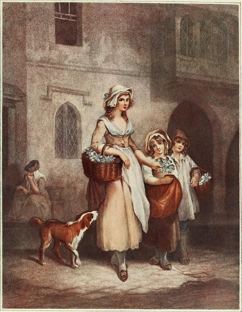 An illustration from F. Wheatley, R. A., his life and works, with a catalogue of his engraved pictures, 1910, leaf 22