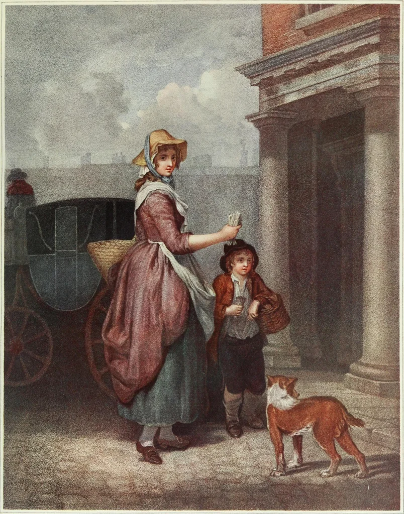 An illustration from F. Wheatley, R. A., his life and works, with a catalogue of his engraved pictures, 1910, leaf 30