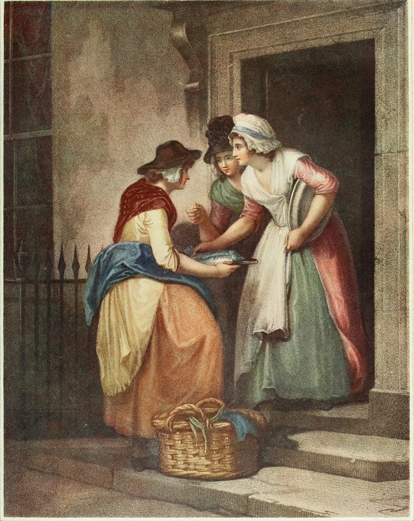 An illustration from F. Wheatley, R. A., his life and works, with a catalogue of his engraved pictures, 1910, leaf 34