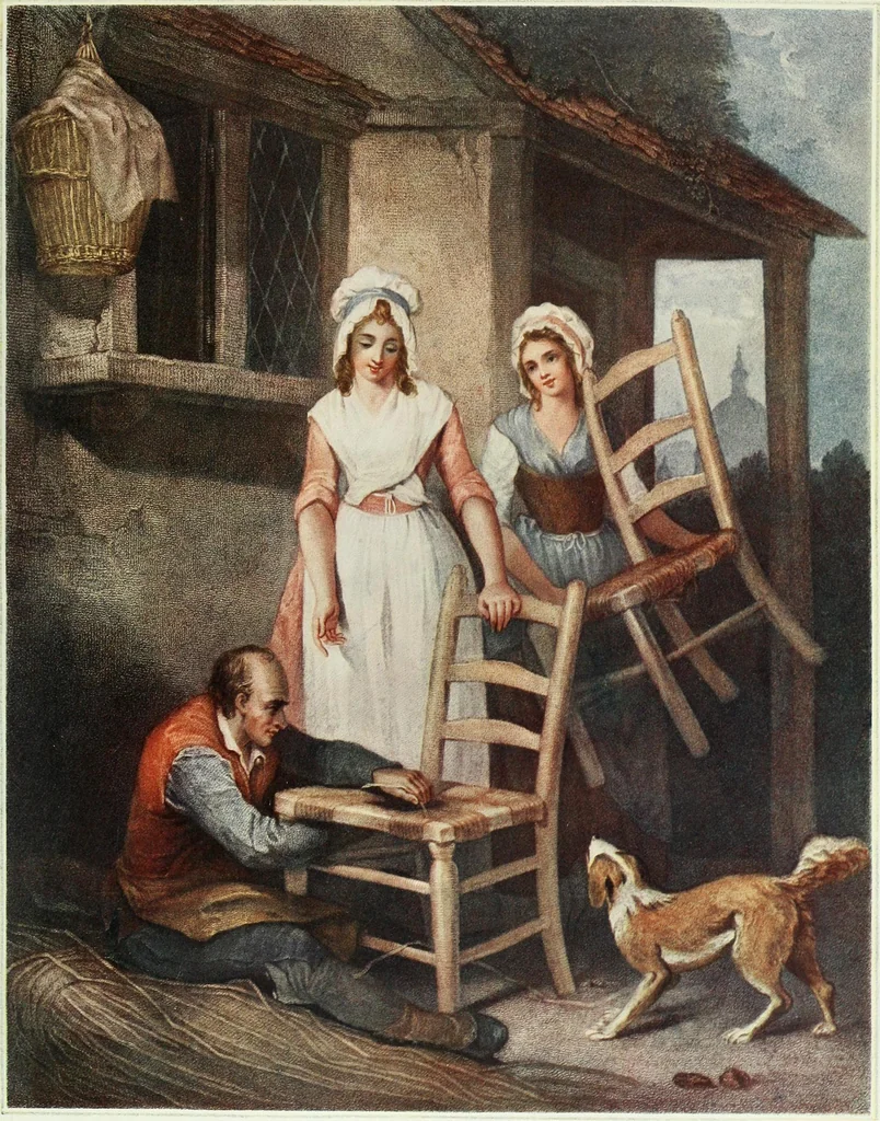 An illustration from F. Wheatley, R. A., his life and works, with a catalogue of his engraved pictures, 1910, leaf 46