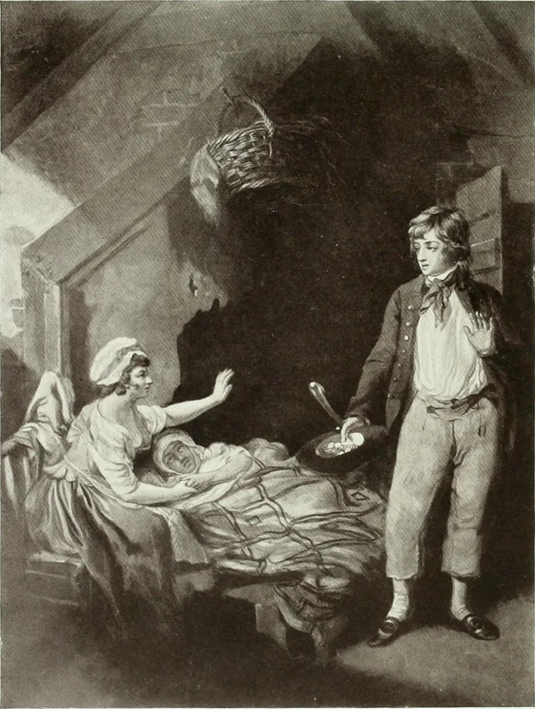 An illustration from F. Wheatley, R. A., his life and works, with a catalogue of his engraved pictures, 1910, leaf 90