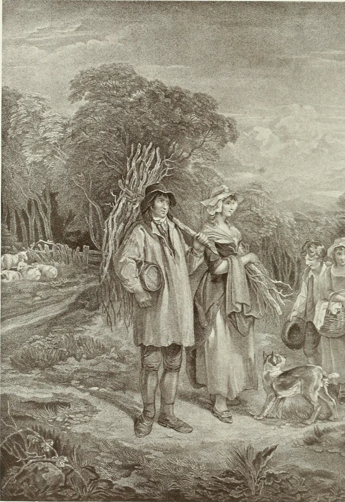 An illustration from F. Wheatley, R. A., his life and works, with a catalogue of his engraved pictures, 1910, leaf 91