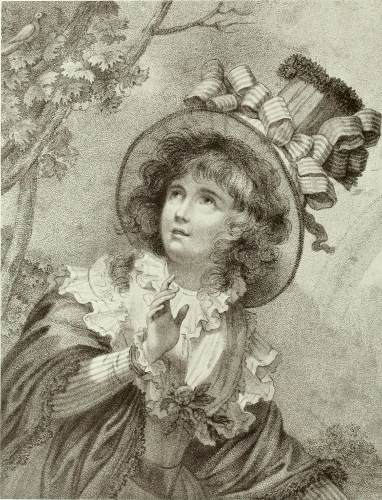 An illustration from F. Wheatley, R. A., his life and works, with a catalogue of his engraved pictures, 1910, leaf 93